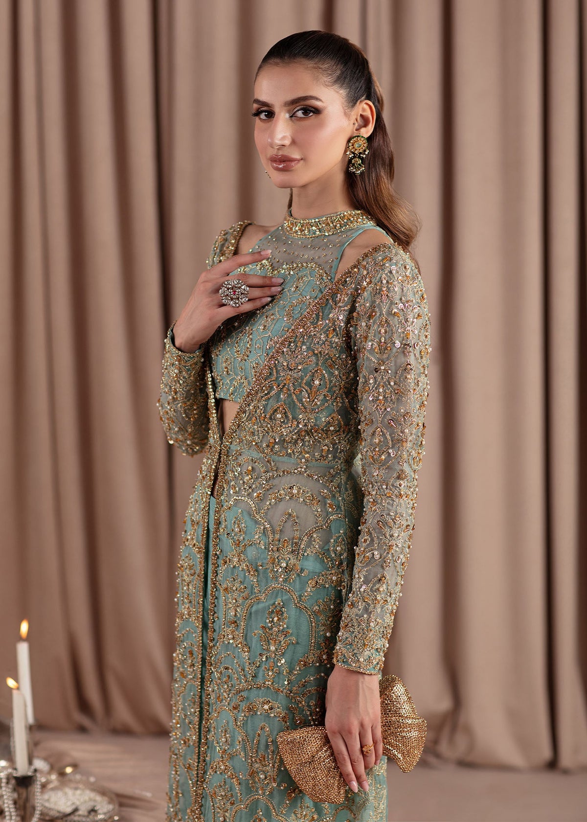 Aquamarine - Ready To Ship - Kanwal Malik